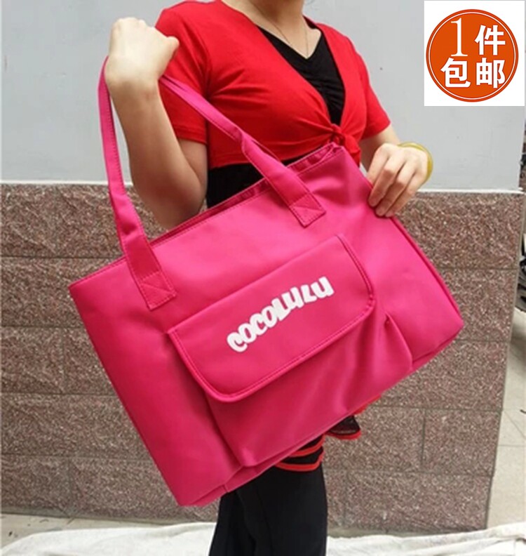 Adult Dance Package Female Capacity Square Dance Backpack thicker waterproof cloth dance handbag printed logo