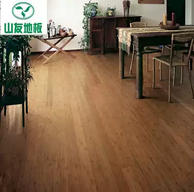 Shanyou bamboo flooring factory direct sales pure bamboo flooring geothermal floor heating 12mm thick () model hyperlink