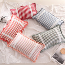 Bitter Buckwheat Hard Pillow Han Style Fields Garden Broken Flowers Pure Cotton Cloth Pillowcase Millet Shell Pillow Core Assistant Sleep Health Care Nap Pillow
