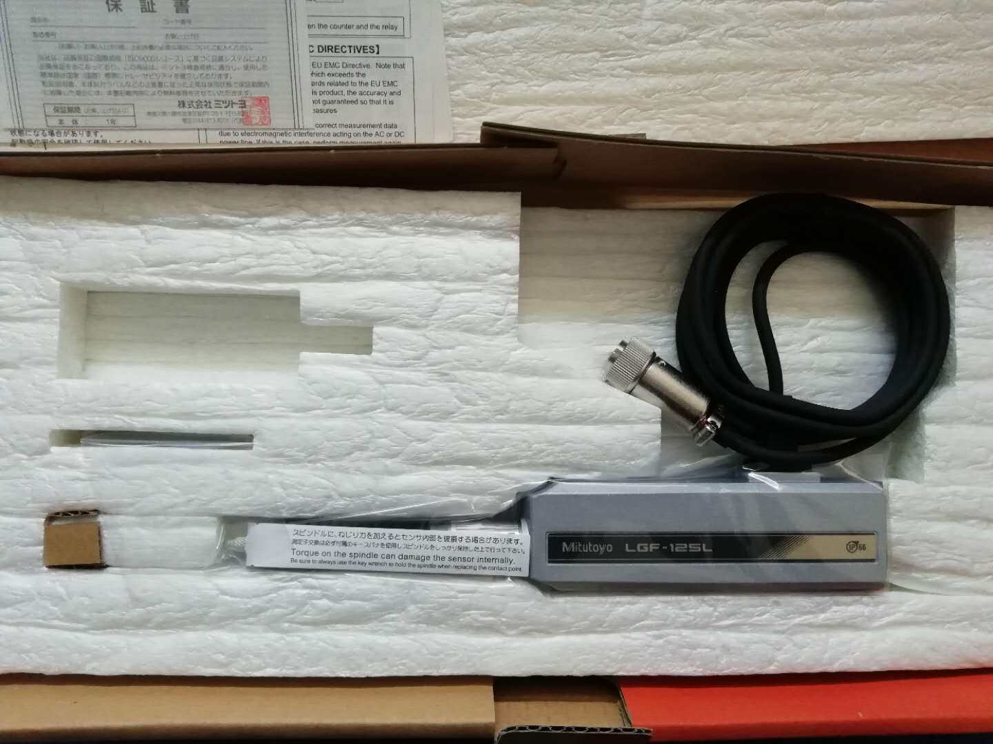 Japan Mitutoyo linear micrometer 542-162 grating micrometer LGF-125L-B