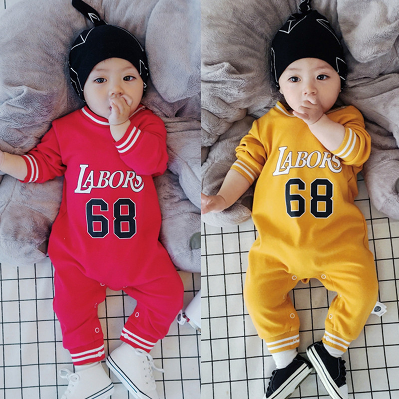 France's Jacadi spring autumn baby with long sleeve climbing suit freshly baby Haley 03-6-12 months 1-2 years old