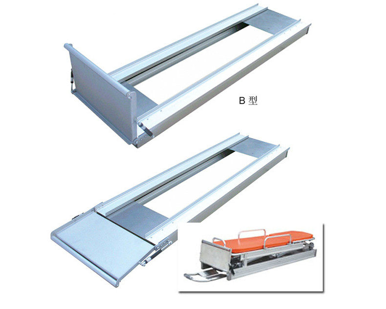 Aluminum alloy stretcher warehouse ambulance stretcher warehouse stretcher track on the car stretcher tray scoop stretcher warehouse stretcher slide