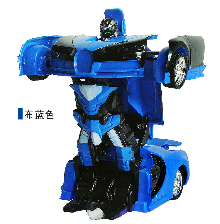 Điều khiển từ xa xe biến dạng robot đồ chơi sạc và cậu bé chống rơi lắc xe trống trẻ em sáu tuổi chơi quận đồ chơi xe tăng
