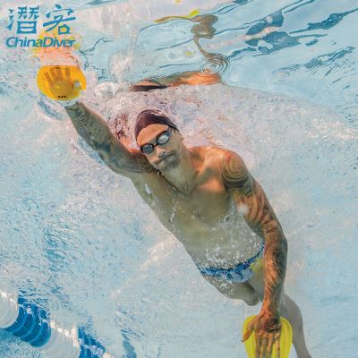 Upscale Finis hand webbed Swimming for children Breaststroke Breaststroke Freestyle trainer No rope Agile Correction Special-Taobao
