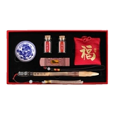 Детская кисть для письма, сувенир, печать, индивидуальная краска для волос для хранения пуповины, комплект, «сделай сам»