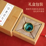 Латунная детская ёмкость для риса, сувенир для хранения пуповины ручной работы для новорожденных, подарочная коробка, «сделай сам»