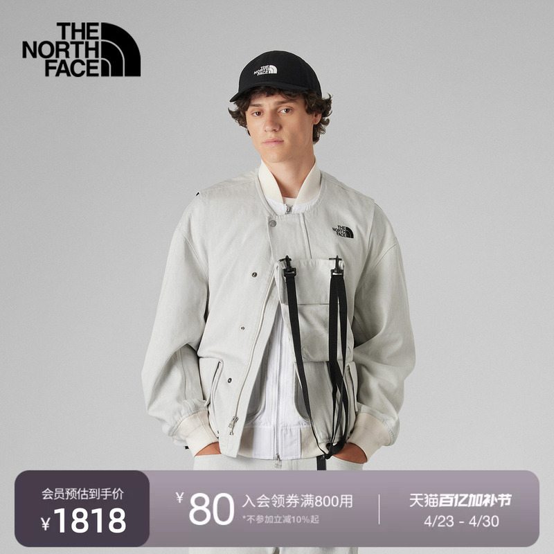 The North Face Ue Designer Men's Casual Denim Vest, Detachable, Outdoor Autumn Style Thenorthface | 8E5N