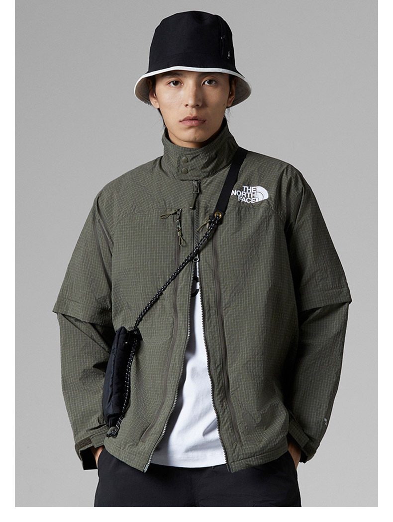 TheNorthFace北面UE男先锋设计防泼溅防风外套户外凉感23新款81LX_THE NORTH FACE ICON 2021