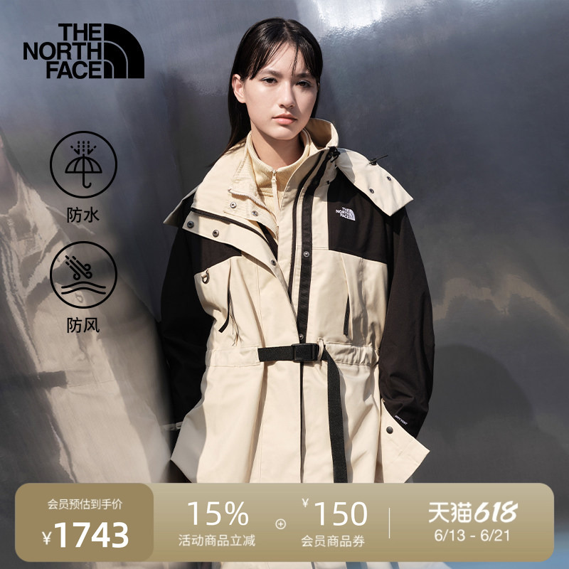 The North Face Ue Women's Jacket A-Line Silhouette Loose Hardshell Jacket Waterproof Outdoor Thenorthface | 8Cj0