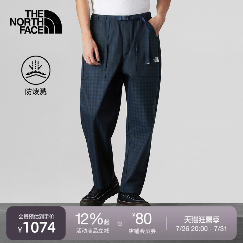 The North Face Ue Designer Plaid Casual Pants for Men with Multiple Pockets, Outdoor Water-Repellent Thenorthface | 8E1Y The North Face Ue Designer Plaid Casual Pants for Men with Multiple Pockets, Outdoor Water-Repellent Thenorthface | 8E1Y