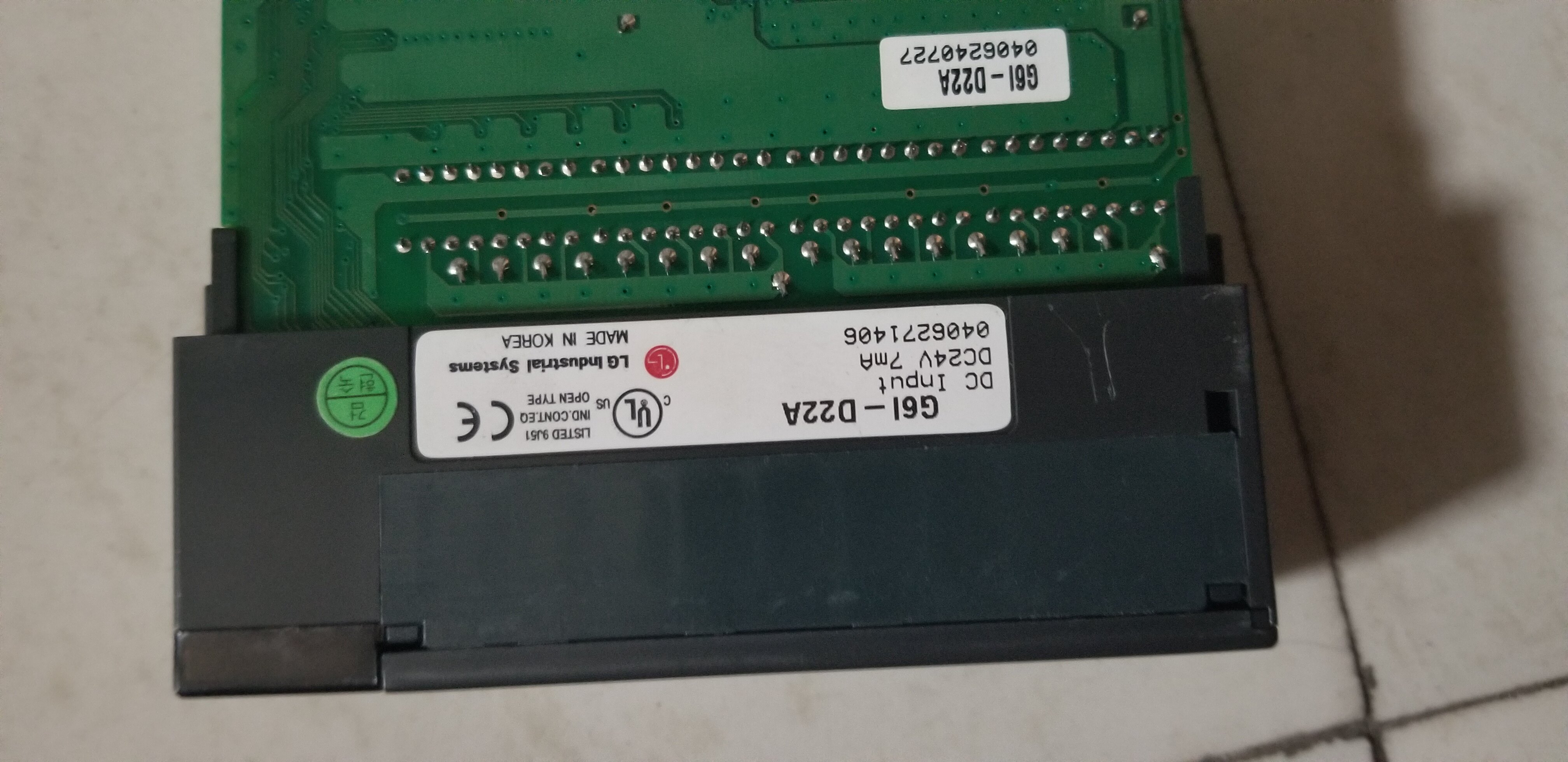 LG Korea's original PLC module removal machine parts special treatment G6Q-TR2A