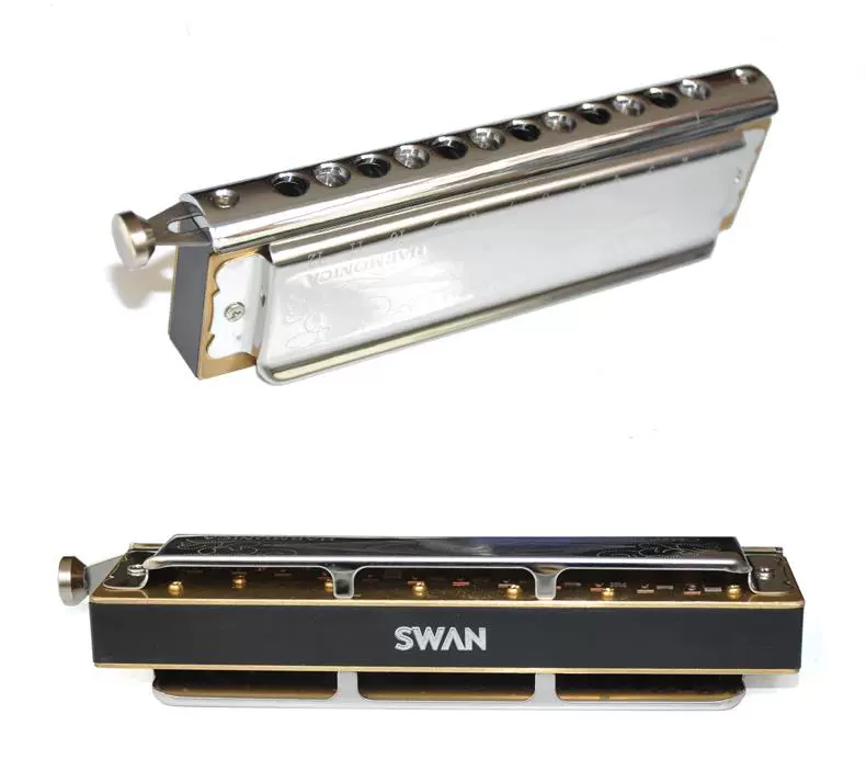 SWAN Swan 1982 cao cấp Trẻ em người lớn mới bắt đầu chơi nhạc cụ 12 lỗ 48 giai điệu 48 giai điệu - Nhạc cụ phương Tây