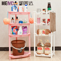 Toilet plastic toilet storage shelf triangle floor bathroom shelf bathroom washroom shelf