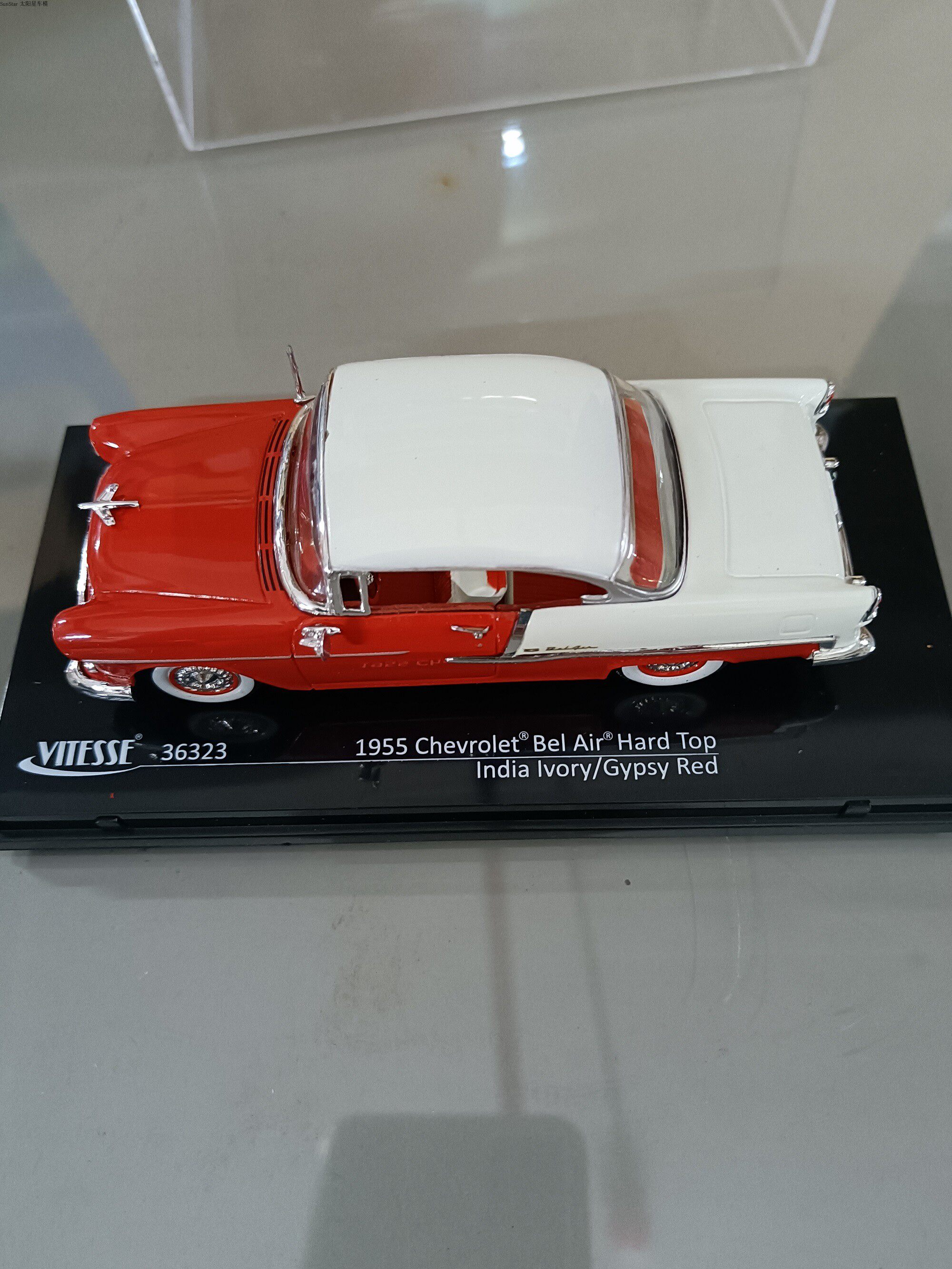 1/43 Vitesse Chevrolet Corvette BelAir 1955 alloy car model | eBay