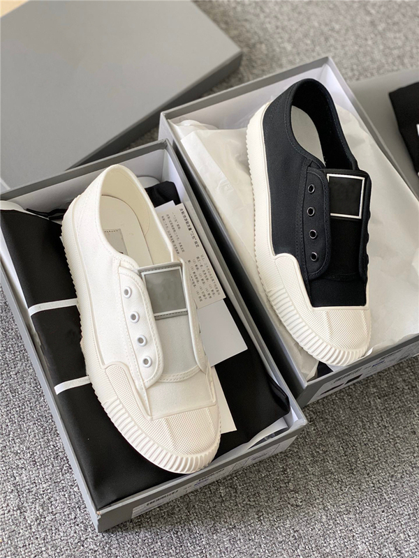 Maomao--Gao End-Of-Season Canvas Slip-On Shoes, Chanel-Style Sandals, Lazy Slip-On Shoes, Summer Half-Slip Women's Shoes Maomao--Gao End-Of-Season Canvas Slip-On Shoes, Chanel-Style Sandals, Lazy Slip-On Shoes, Summer Half-Slip Women's Shoes