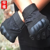 Мужские нескользящие тактические перчатки для тренировок, без пальцев