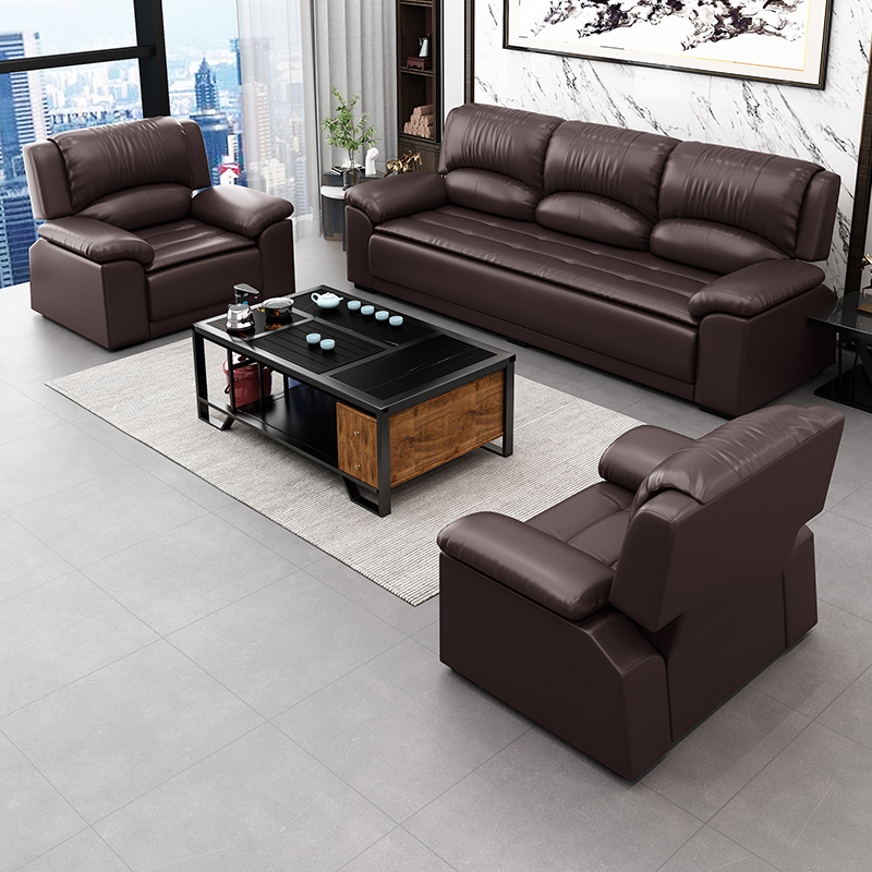 Modern Simple Office Sofa Bed Italian Lunch Dual Use to Talk about Tea Several Combination Business Reception