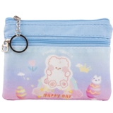 Кошелек, маленькая сумка через плечо, милые монеты для ключей, бумажник, простой и элегантный дизайн, в корейском стиле