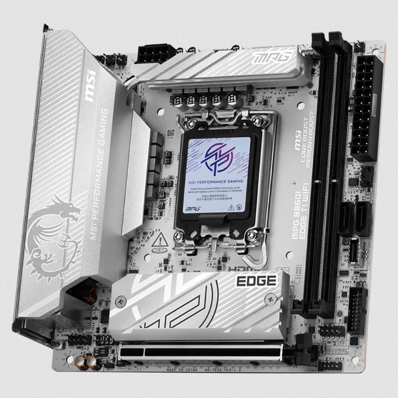Msi Mpg B860I Z890I Edge Ti Wifi Blade Mini Itx B860/B850 Motherboard Msi Mpg B860I Z890I Edge Ti Wifi Blade Mini Itx B860/B850 Motherboard