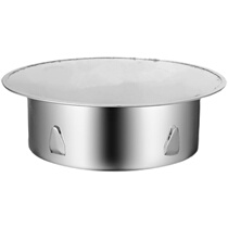 Stainless steel choke plug PVC50 sewer pipe clogging head closure lid 110 pipe sealing lid decorative cover 75 bore plug cap