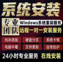 Professional computer system installation