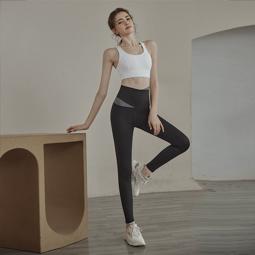 Белье для коррекции формы бедер для спортзала, одежда для йоги, штаны, осенний комплект, высокая талия, в обтяжку, по фигуре, для бега