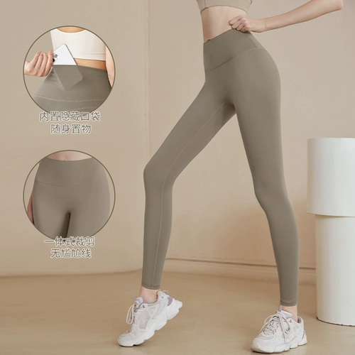 Леггинсы, штаны, белье для коррекции формы бедер для спортзала, одежда для йоги, эластичный комбинезон, высокая талия, для бега, в обтяжку