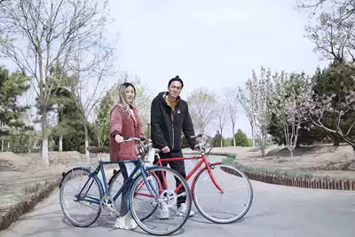 (100 kinds of small life)Bicycle rental street artifact