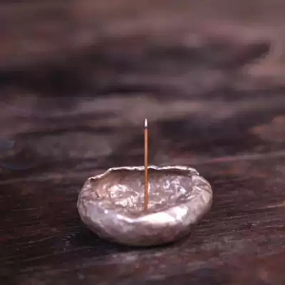 Handmade new idle cloud elegant play hammer Sterling Silver incense fragrant incense to incense line incense lying incense utensils supplies