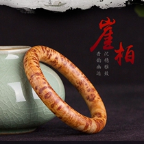 Taihang Cliff bracelet woman Manoma Scarlet Eye Dry stock Old stock Wooden Bracelet High Oil Taste Strong Round bracelet male and female