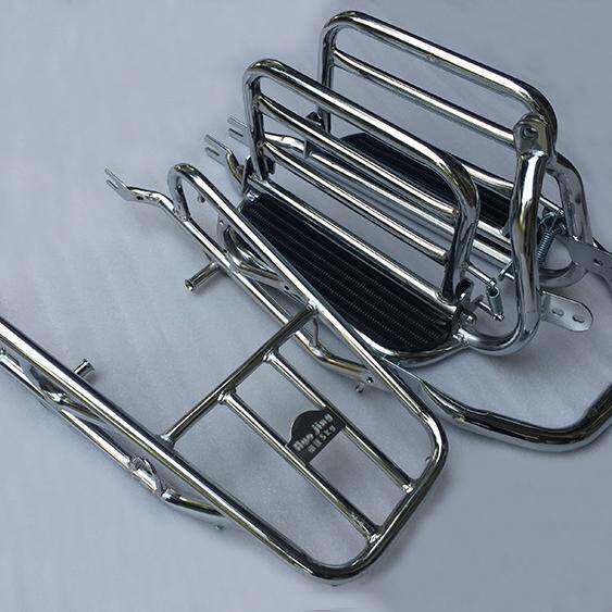 Suitable for Lifan Jialing Flying Eagle Pearl River ZJ Happy CG125 locomotive modified rollover pedal rear shelf