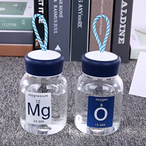 Summer trend gift cup small Ding heat-resistant glass big belly simple leak-proof portable hand cup sling Cup