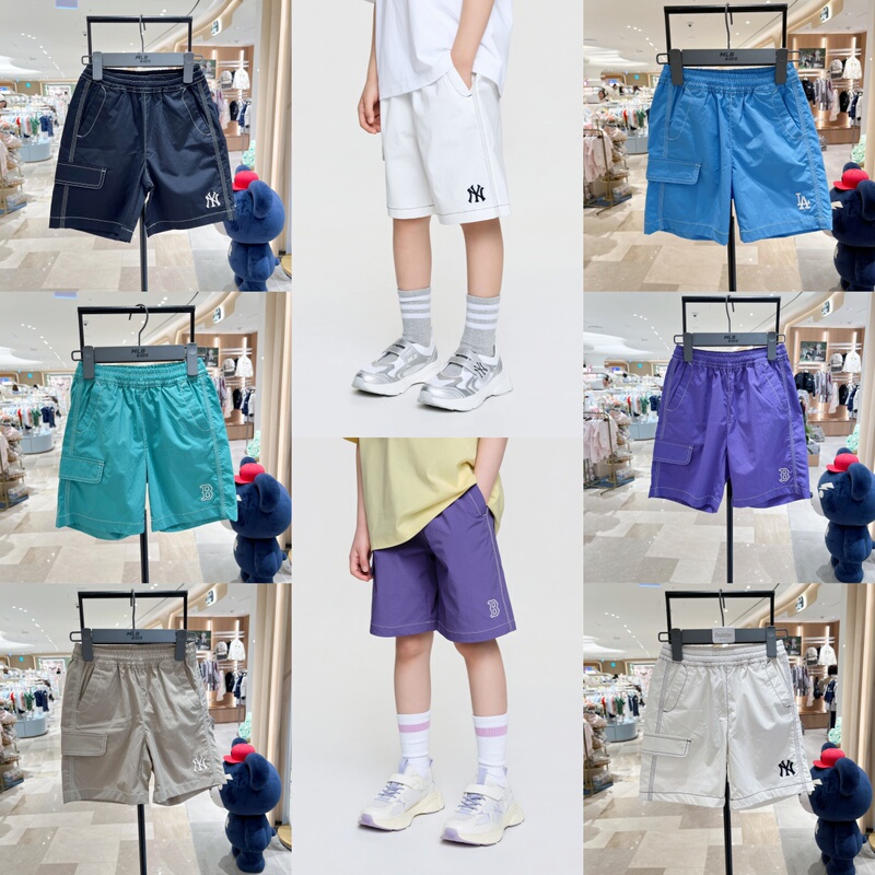 Korean Direct Mail Purchase Mlb Children's Cooling Quick-Dry Casual Sports Cargo Shorts Beach Shorts 26 Summer 0163 Korean Direct Mail Purchase Mlb Children's Cooling Quick-Dry Casual Sports Cargo Shorts Beach Shorts 26 Summer 0163