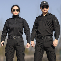Elastic 511 black instructor served security speed dried training suit ESD tactical frog suit new CS combat suit male