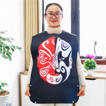 Bib saliva towel Adult solid bib anti-leak and waterproof old age large dining hood Meal Pocket Patient Care Apron