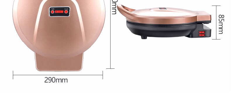 Электрическая блинница 电饼铛家用双面加热烙饼锅小型新款自动断电饼档煎薄饼机加深加大 Hi all the earth