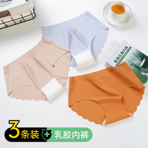 Coley Color Thai Natural Latex Lady underwear antibacterial antibacterial slice filament in middle waist ice filament