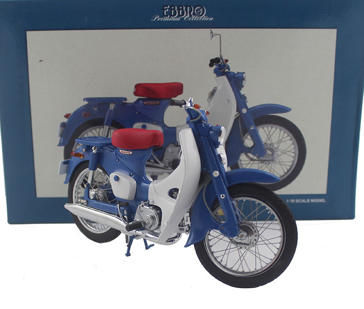 1:10 Nhật Bản ebbro Honda honda super cub c100 mô hình xe máy hợp kim tĩnh đồ chơi con nít