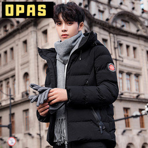 【OPS】冬季男士韩版潮流羽绒棉服