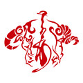 德戈都牛肉干的LOGO
