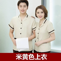 Желтая футболка, короткий рукав