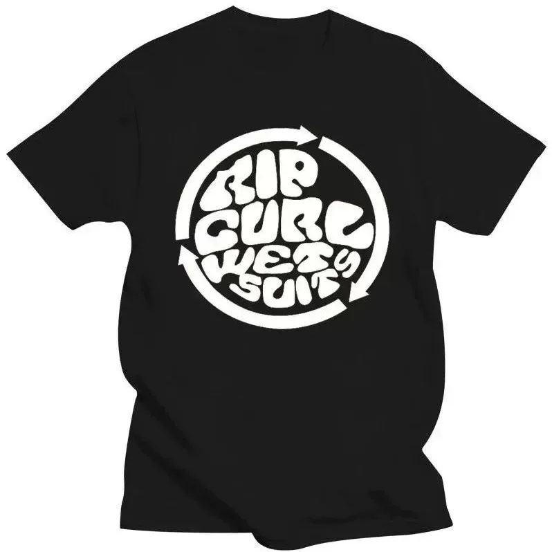 Лето мужчин St футболки RIP curl принт мода хлопок короткий SL