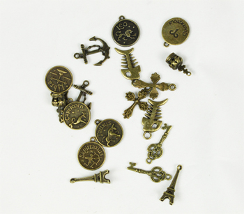 Retro Metal Pendant DIY Accessories Personality Pendant Retro Ornament