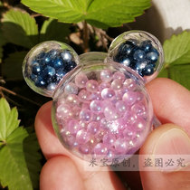 Sea land hermit crab supplies replacement shell Mickey cat claw transparent crystal 3D printing resin conch Childrens Day gift