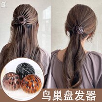 Birds nest hair hair Hairband accessories exquisite high-grade 2021 new hairstyle Styler lazy fixed