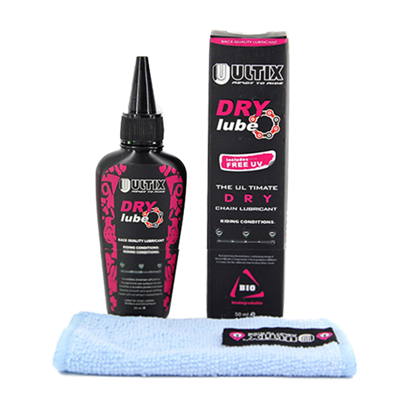 British ULTIX BIKE CHAIN OIL DRY No Stained waterproof Lube Dust Resistant Bike Chain Oil 50ml