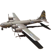 American B29 Super Air Fortress bomber paper model aircraft model handmade DIY military fans