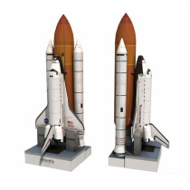 Paper Model 1: 150 Space Shuttle Atlantis Puzzle Craft Space Rocket DIY