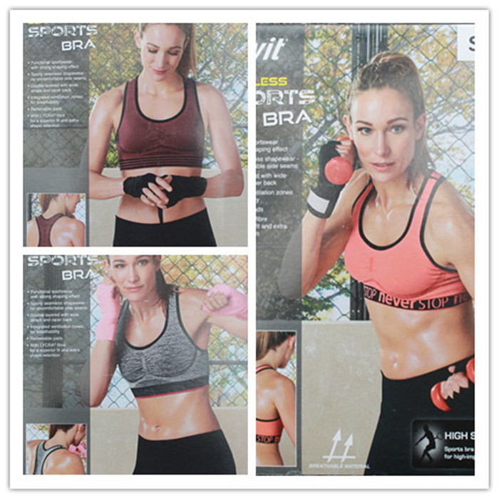 German CRIVIT original single medium and high-intensity sports shockproof running bra bra support sports fitness