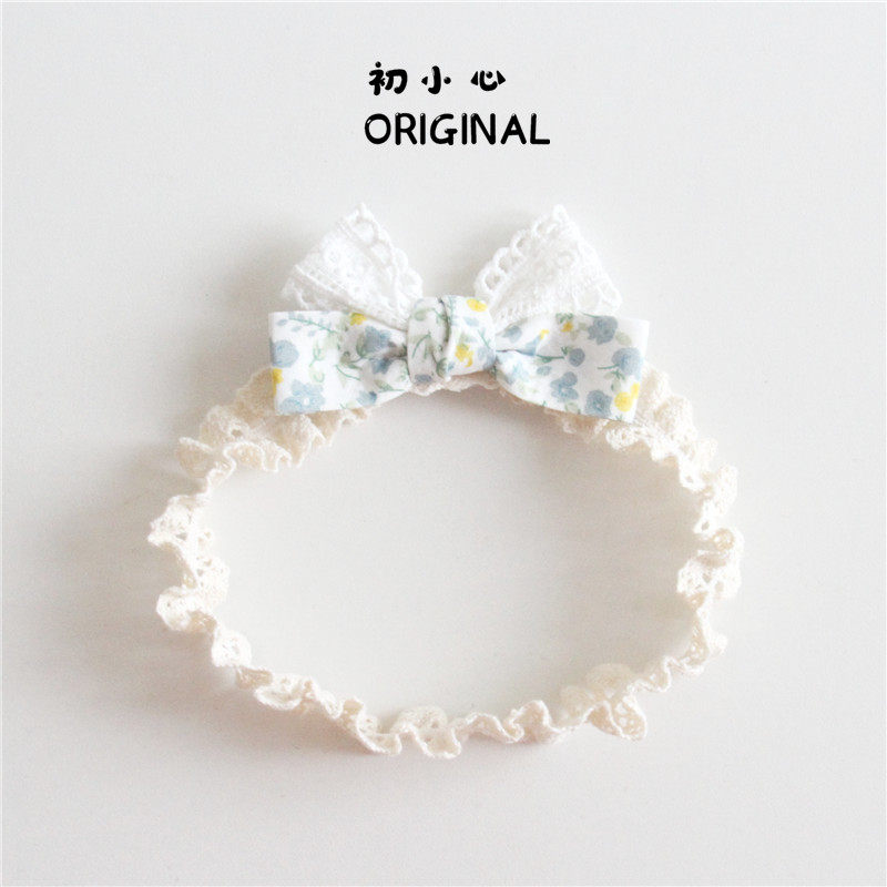 Female baby cute butterfly knot hair decoration newborn baby hair with baby princess full moon baby girl head decoration